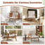 66 cm Wide Modern Design Tufted Accent Armchair with Solid Wood Frame-855455084