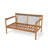 Cain Outdoor 2-Piece Acacia Wood Conversation Set With Rope Back & Cushions