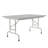 48'' Rectangular Adjustable Folding Table