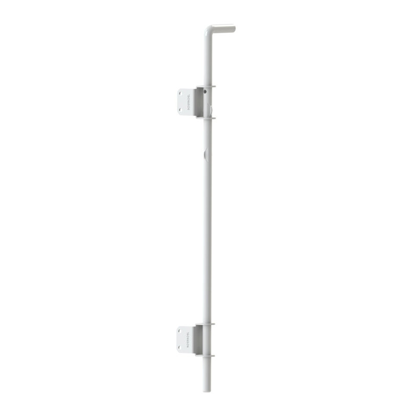 Black Heavy Duty Stainless Steel Gate Drop Rod
