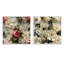 Ashington - Ensemble de 2 collages carrés floraux-101855564-101855567