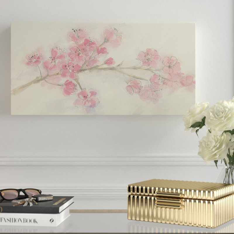 " Cherry Blossom I " by Chris Paschke, 10" H x 19" W x 2" D