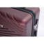 bagages 4 pièces valise légère en ABS avec roues rotatives, 24 pouces et 28 pouces avec verrou TSA, (16/20/24/28) rouge vin