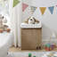 Panier à linge pliable avec couvercle