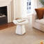 Off White Dressing Table Accent Stool