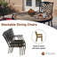 Chaise de patio empilable avec coussin-84938657