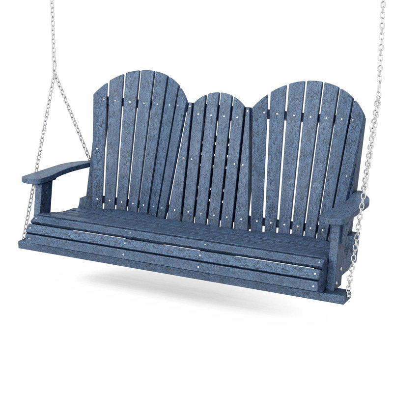 Balancelle 5 pi avec console Heritage, Bleu patriote