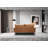 Mishael 69" 3 Vintage Brown Square Arm Sofa Couches for Living Room Comfy Sofas Loveseat for Bedroom, Office and Apartment