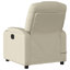 Fauteuil inclinable manuel vidaXL, dossier / repose-pieds réglable, cuir-1061838322-1028420944