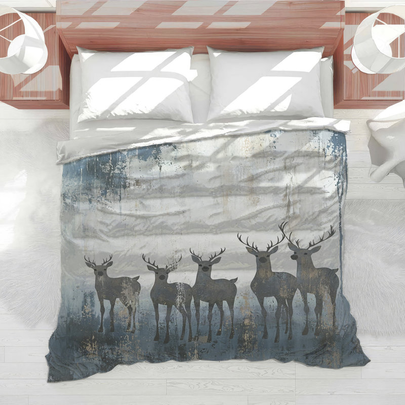 Édredon Deer Bedding, Lit simple