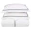 Ensemble de housse de couette brodée 100% coton 3 pièces BNM Miller-715617872-715617899