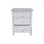 Table de chevet 3 tiroirs Calumet Heimann-101528218