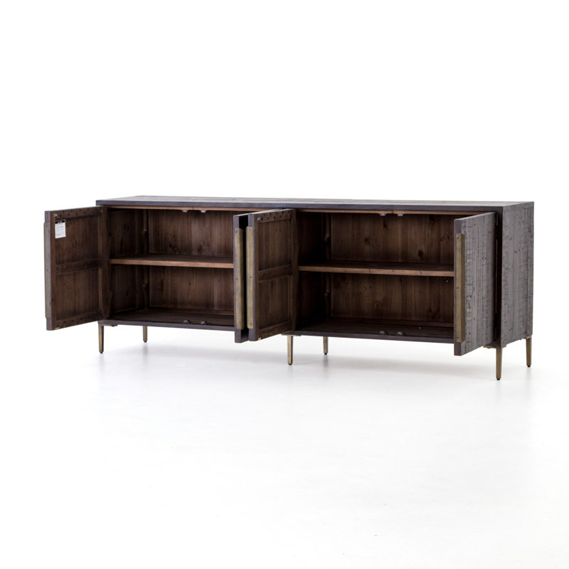 Riggs 88'' Sideboard, Dark Carbon