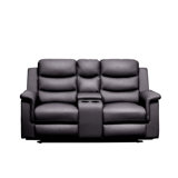 Comfortable Reclining Loveseat with Console and Durable Construction for Relaxation