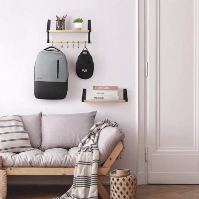 2 Piece Floating Shelf