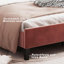 Genny Upholstered Velvet Bed-1780737124