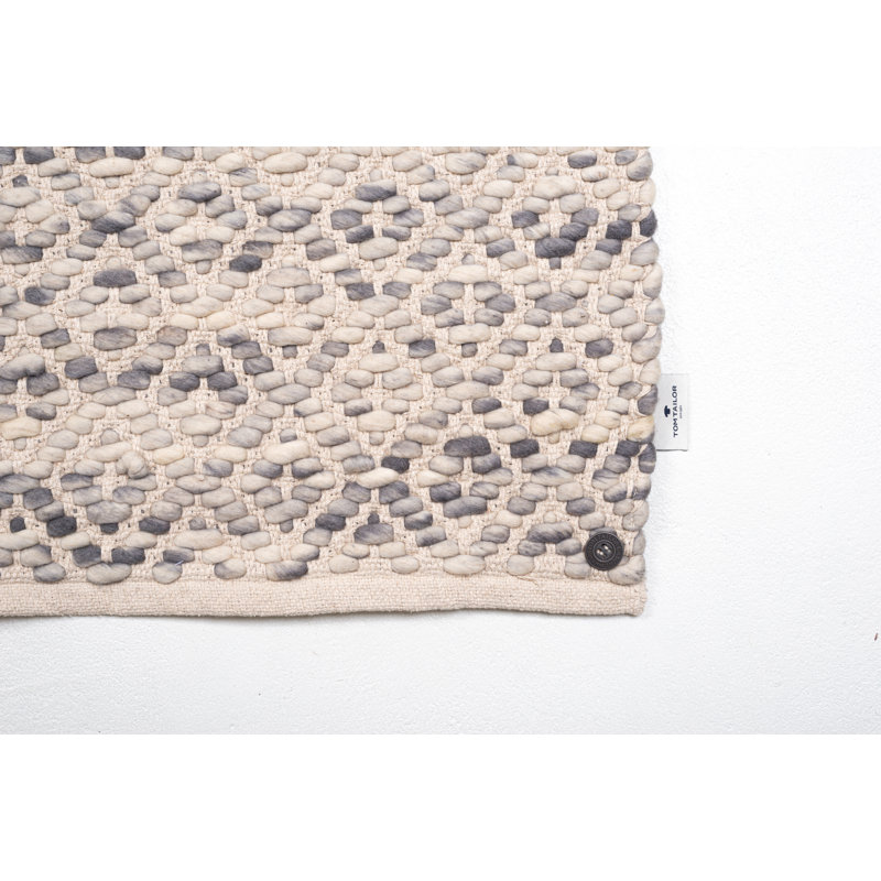Smooth Comfort Geometric Hand Woven Area Rug, Rectangular 140 x 200cm
