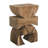 Monteiro Solid Wood Accent Stool