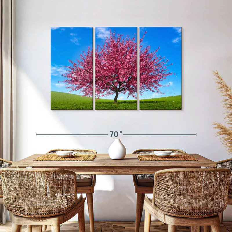 Arbre Harnek rose, H 36 po x l 57 po
