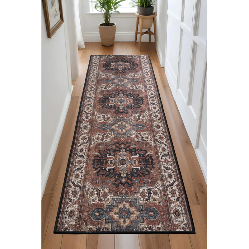 Tapis de couloir sur mesure Bahktiari, Tapis de couloir 2 pi 2 po x 9 pi