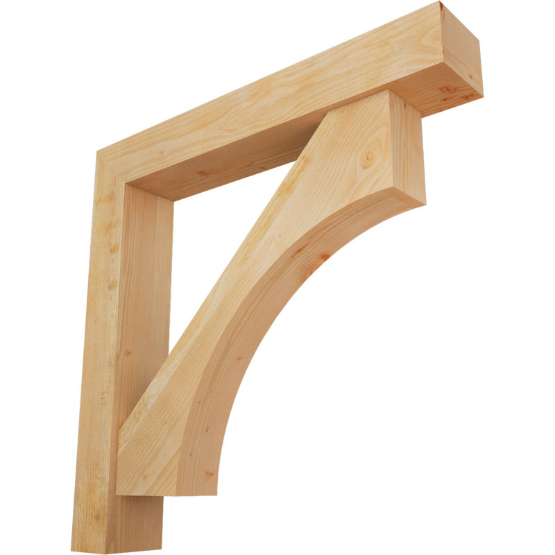 Support Westlake Block avec support décalé, 48 X 48, Sapin Douglas de l 8 po (scié brut)