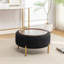 Repose-pieds rond avec rangement Miajah-425328100