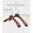 Elegant Curve Women’S Solid Wood Hanger-106952412