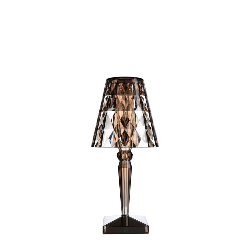 Big LED Table Lamp, Light Blue, Plug In