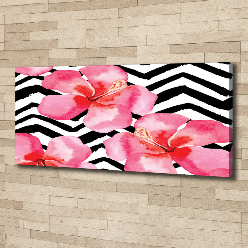 Hawaiian Flowers - No Frame Painting on Canvas