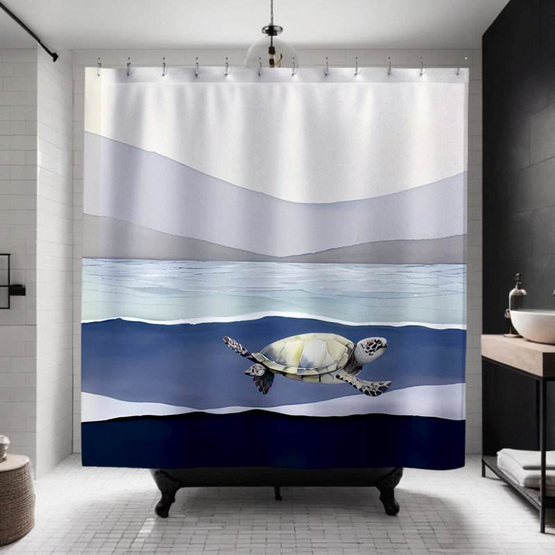 Beck Shower Sea Turtle Curtain