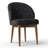 Upholstered Dining Chairs with Solid Wood Legs (Set of 4)-463495689
