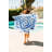Turkish Cotton Round Beach Blanket Towel