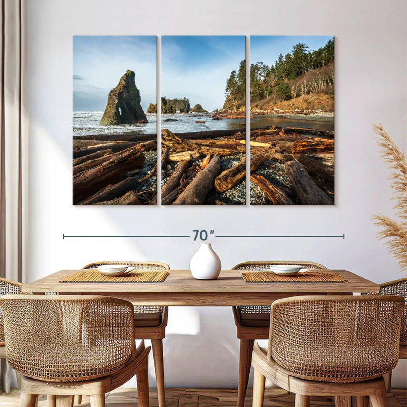 Alvord Ruby Beach Driftwood, 42" H x 65" W