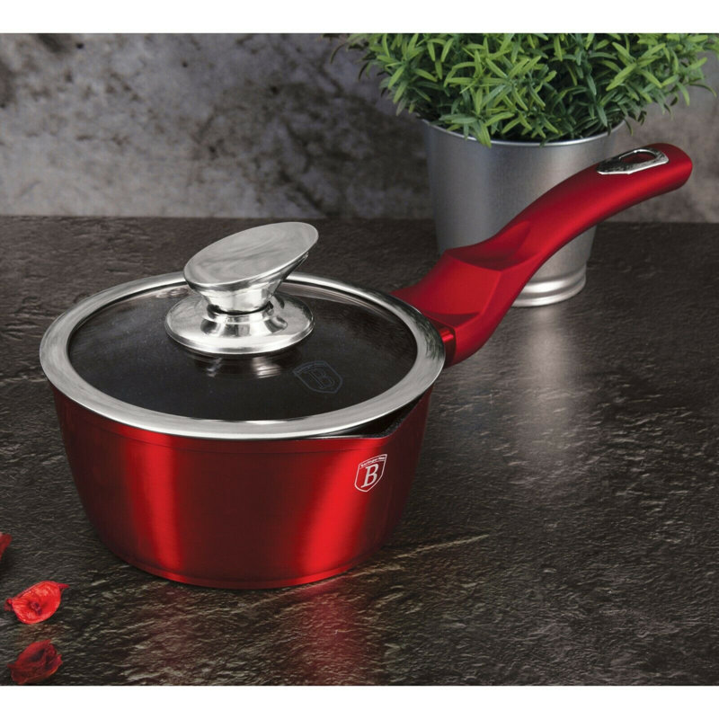 1.2L Non-Stick Aluminium Saucepan