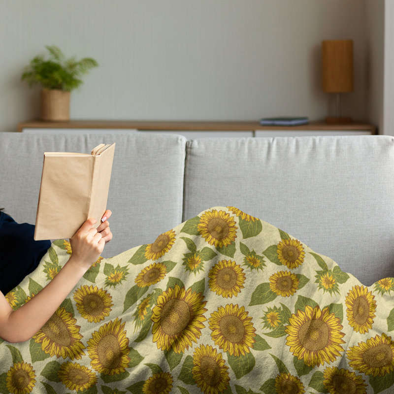 Hand Woven Throw Blanket, 50" x 70"