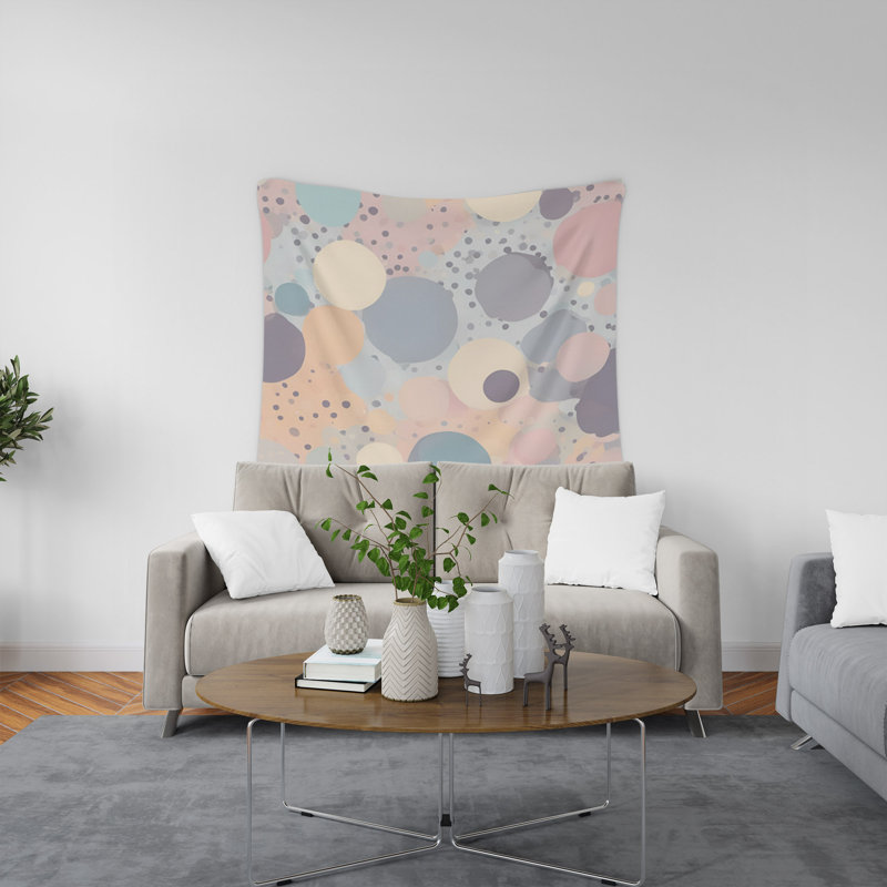 Tapisserie murale, H 80 po x l 68 po