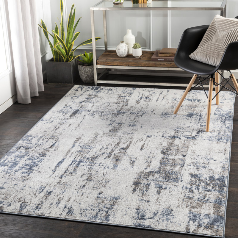 Jaye Abstract Indoor Rug, Rectangle 6'6" x 9'2"