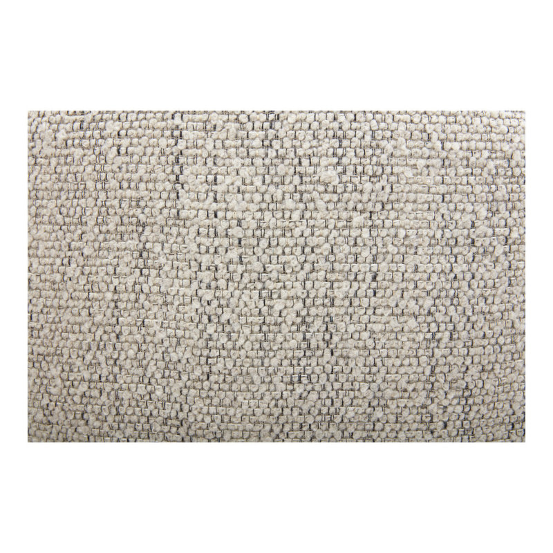 Chaise de salle à manger avec accoudoirs pivotants en tissu gris, Gris