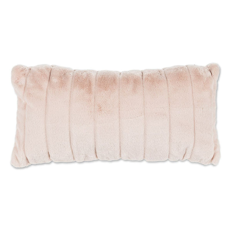 Housse et insert rectangulaires en fausse fourrure