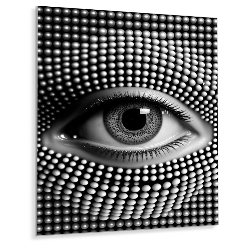 Décoration murale circulaire Infinity, H 32 po x l 24 po x P 1 po