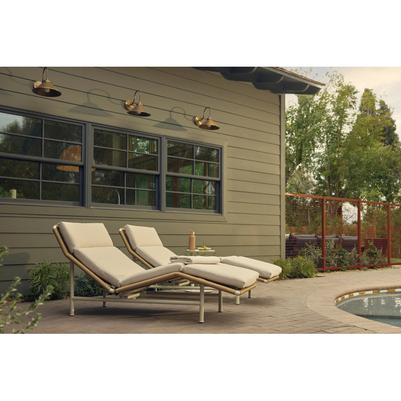Camber Chaise Lounge, Sunbrella Restored Dune