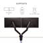 Fellowes Platinum Series Dual Monitor Mount Stand