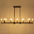 12-Light Linear Kitchen Island Pendant Light