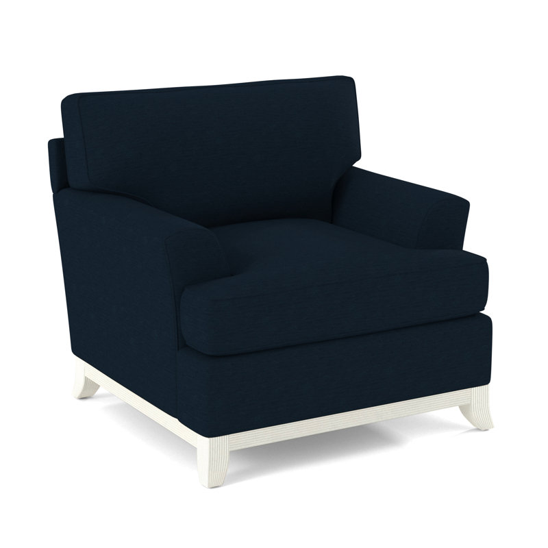 Oaks Way Armchair, Frost White, White Performance Fabric; 0851-94