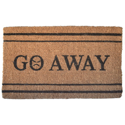 Disparaissent de 30 po x 18 po tapis de porte extérieur antidérapant Wallin