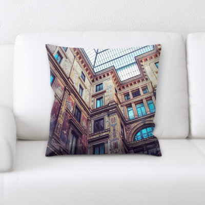 Microsuede Throw Pillow