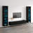 Gisberto 102.5" Modern Entertainment Center with High Gloss Finish-1425522200
