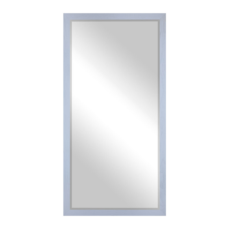 Ozark Hardwood Beveled Mirror 2", Gray