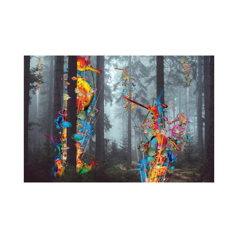 Forest Of Sea Creatures by David Loblaw - Wrapped Canvas Print, 66.04 cm H x 45.72 cm W x 1.91 cm D
