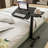 Adjustable Tilt Overbed Bedside Table With Wheels Mobile Laptop Standing Desk-451884080